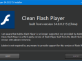 【软件展示】CleanFlashPlayer(第三方去广告Flash) v34.0.0.330 纯净版