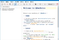【软件展示】QOwnNotes v26.4.22 中文绿色版 跨平台Markdown笔记工具