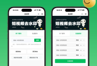 【源码下载】去水印小程序视频提取小程序源码支持二次开发流量主源码小程序