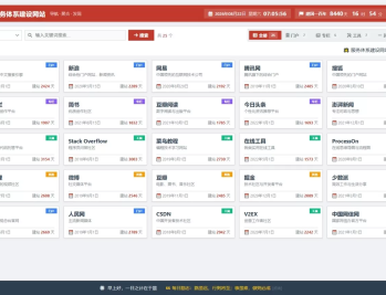 【源码下载】导航网站html模板多风格