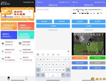【APP下载】橙子去水印3.1.7短视频去水印解析速度超快！