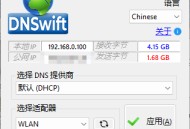 【APP下载】DNS切换工具DNSwift v1.1中文版 【APP下载】DNS切换工具DNSwift v1.1中文版